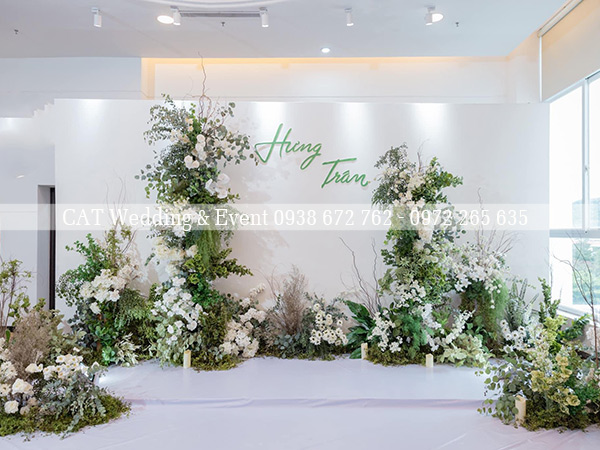 Backdrop cưới đẹp tại quận 3