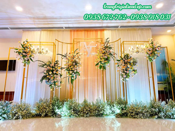 Cho thuê backdrop đám cưới giá rẻ tại quận bình tân