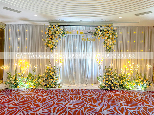 cho thuê backdrop cưới giá rẻ tại quận 1