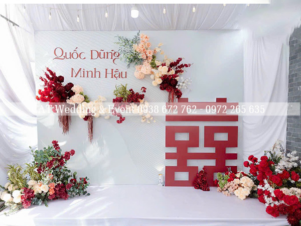 thuê backdrop đám cưới giá rẻ tại TP Thủ Đức