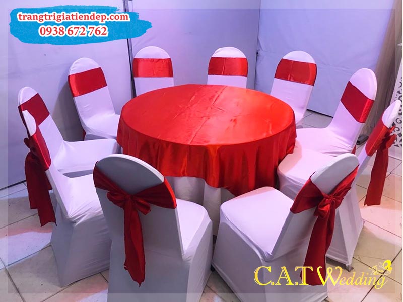 Cho thuê bàn ghế đám cưới quận Tân Bình