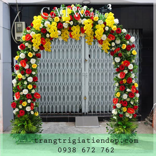 Bán cổng hoa cưới đẹp tại TPHCM