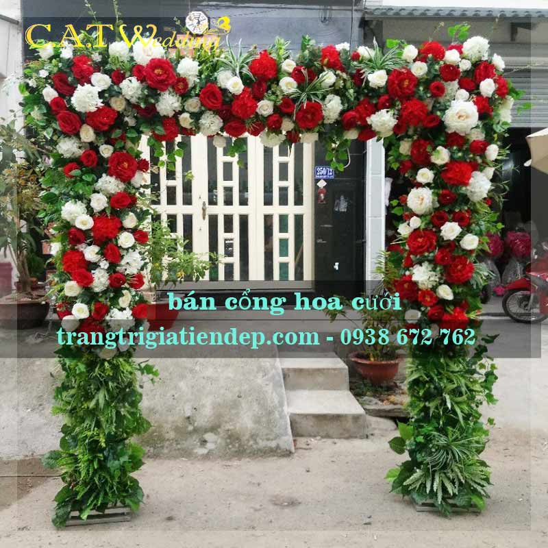 Bán cổng hoa cưới giá rẻ tại tphcm