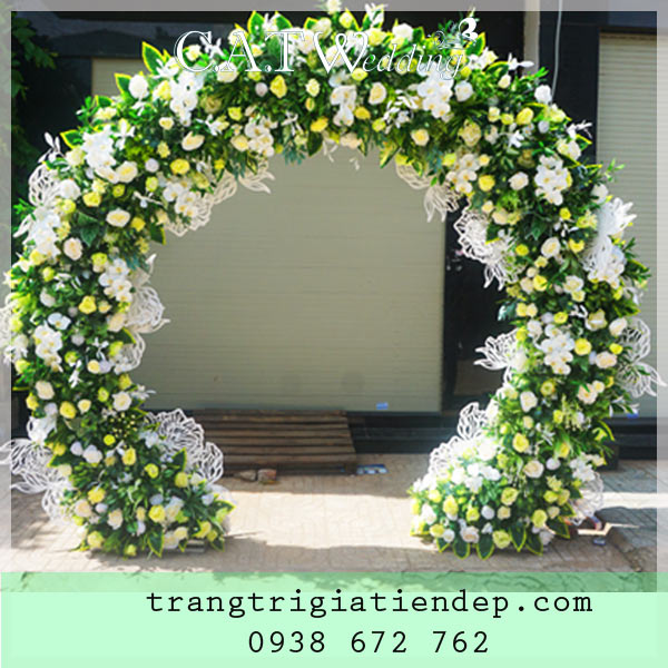 Bán cổng hoa cưới giá rẻ tại Long An