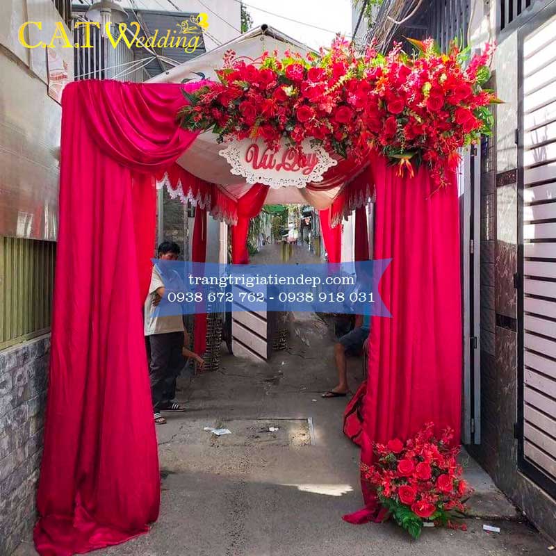 Cho thuê cổng hoa cưới ở Hóc Môn
