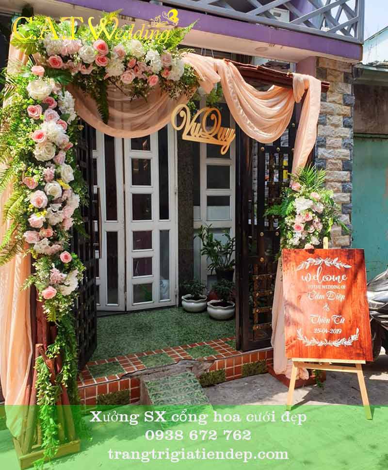 Cho thuê cổng hoa cưới quận Bình Tân