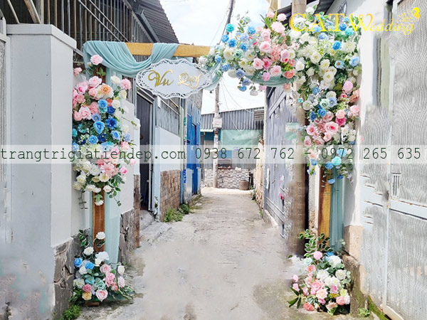 Cho thuê cổng hoa cưới tại quận gò vấp