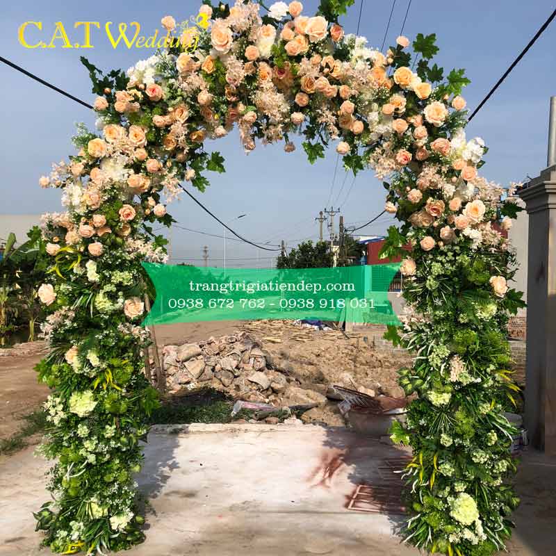 Cho thuê cổng hoa cưới quận Gò Vấp