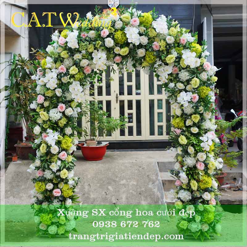 bán cổng hoa cưới giá rẻ tại tphcm