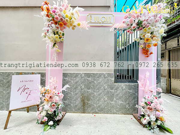 Cho thuê cổng hoa cưới tại Phú Nhuận
