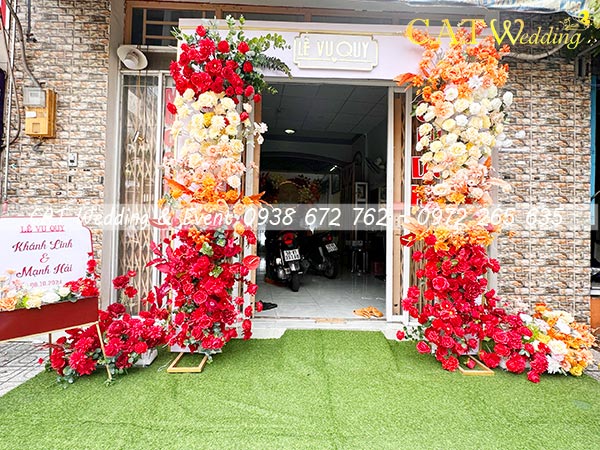 Cho thuê cổng hoa cưới tại quận Gò Vấp
