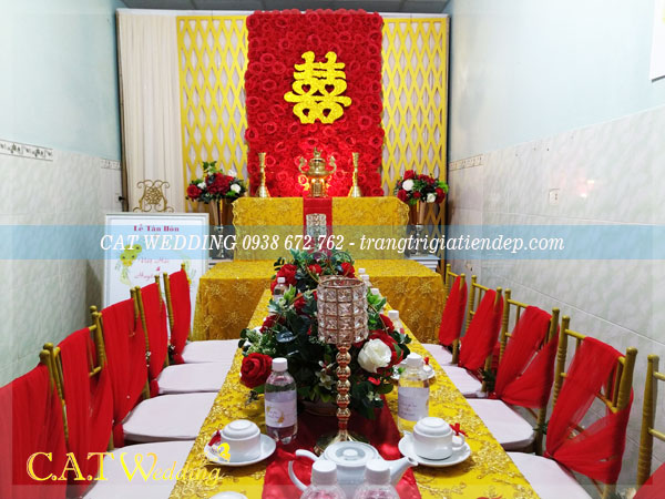 dịch vụ trang trí cưới hỏi giá rẻ tại quận Gò Vấp