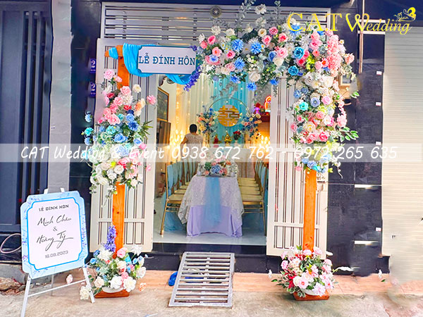 thuê cổng hoa rạp cưới quận Tân Bình