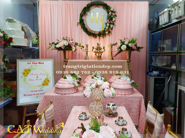 Trang trí đám cưới giá rẻ tại quận Gò Vấp