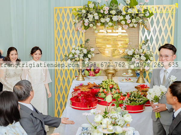 Trang trí đám cưới hoa sen đẹp
