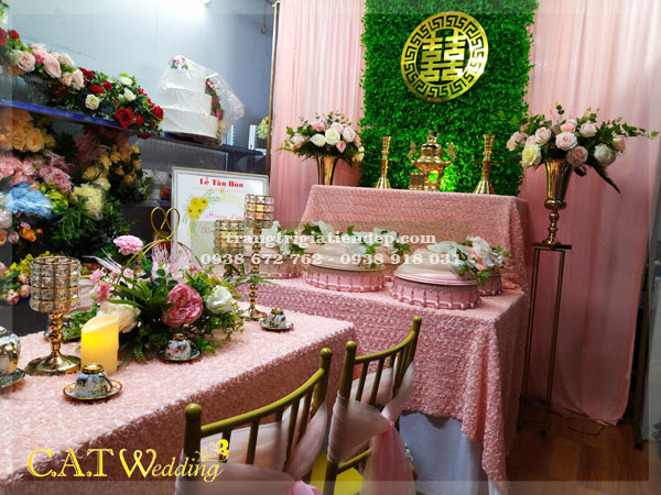 Trang trí đám cưới tại nhà giá rẻ tại quận Bình Thạnh