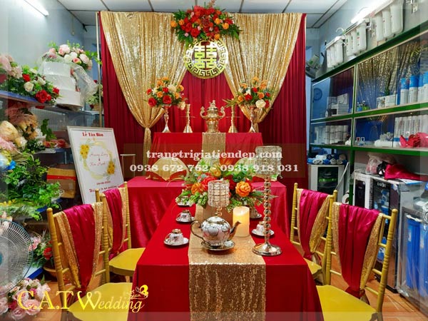 Trang trí đám cưới tại nhà giá rẻ tại quận Gò Vấp