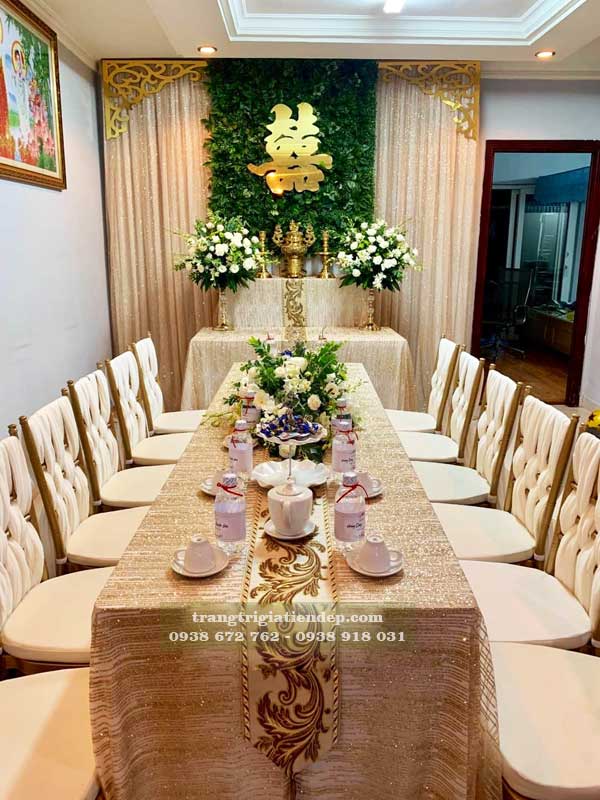 Trang trí đám cưới tại nhà giá rẻ tại quận Tân Bình