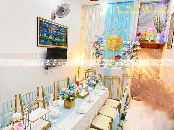 Trang trí gia tiên đám cưới quận Tân Bình