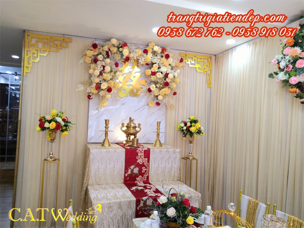 Trang trí nhà ngày cưới giá rẻ tại quận Gò Vấp
