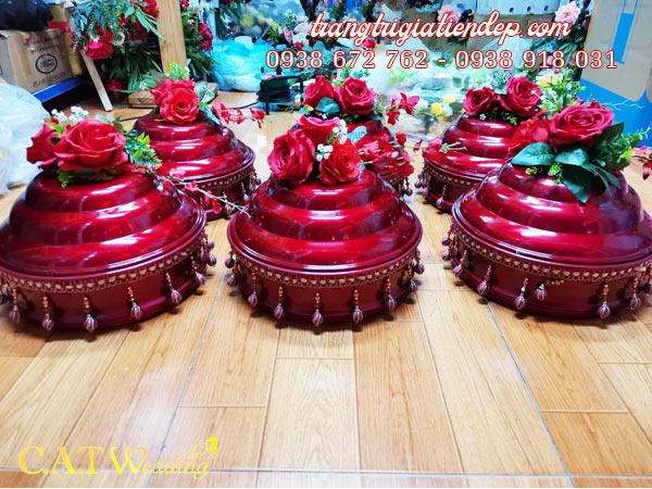 Cho thuê mâm đựng quả cưới tại quận Tân Phú