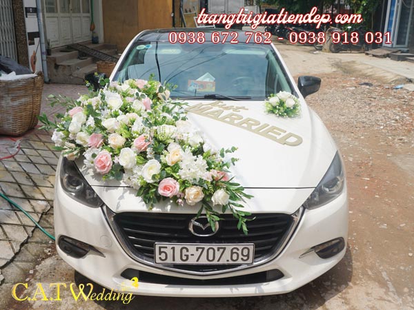 Xe hoa cưới sẽ là món quà ý nghĩa và tuyệt vời nhất cho cặp đôi trong ngày vui của họ. Chúng tôi cung cấp dịch vụ cho thuê xe hoa cưới với các mẫu xe đẹp và sang trọng để giúp bạn hoàn thiện ngày cưới đáng nhớ.