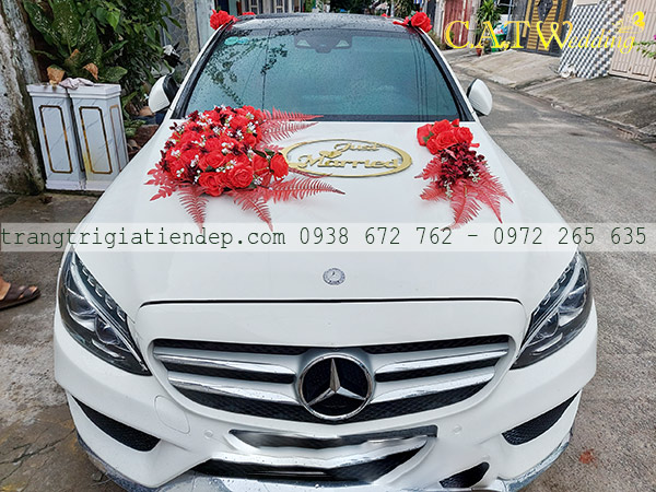 Cho thuê hoa giả trang trí xe hoa tại quận Bình Tân